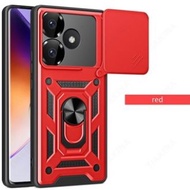 Case Redmi 13X 13 4G Poco M6 Softcase SLIDE ARMOR CAMERA PROTECTION Case Hp Redmi 13X 13 4G Poco M6