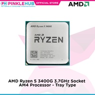 PinkleHub | AMD Ryzen 5 3400G 3.7GHz Socket AM4 Processor - Tray Type (Processor Only)