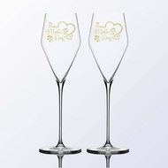 【文字雕刻】Zalto文字雕刻香檳杯 客製化禮物 送給朋友的禮物