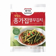 [FRESHEST in SG] JONGGA Yeolmu Kimchi, Young Radish Leaves Kimchi 500g [종가집 열무김치 500g]