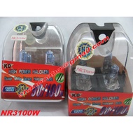 ST H1 H3 H4 9006 12V 100W SUPER WHITE / SUPER YELLOW BULB