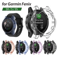 Protective case for Garmin fenix 5 5S 5X High Quality TPU cover slim Smart Watch bumper shell for Ga