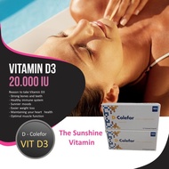 Promo D Colefor Vitamin D3 20000 IU Isi 14 Murah