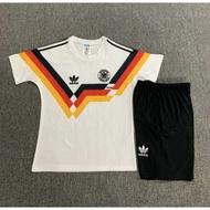1990 2014 Germany Home Away Children's Set High Quality Football Sports Casual Jersey