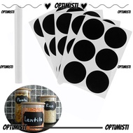 OPTIMISTI8E 30/60pcs Labels Stickers Jam Jar Spice Chalkboard Blackboard Label