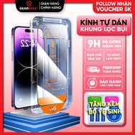 Toughened anti-theft dust filter frame, transparent self-adhesive for iphone X/11/12/13/14/15/16/17/