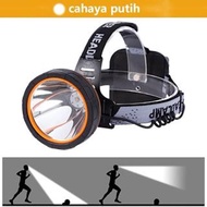 QYD Senter Kepala LED Super Terang Q8801S 45Watt CAHAYA PUTIH Tahan Air