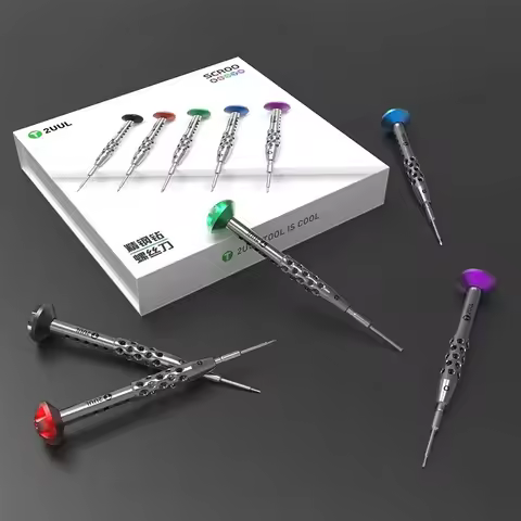 2UUL Scroo Screwdriver Durable P2 0.8mm PH000 1.2mm Y0.6 T2 Convex Cross 2.5mm Screwdriver For Phone