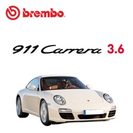 BREMBO Rear Brake Pads (1 set) - Porsche 911 Carrera 3.608 Porsche 911 Carrera S14