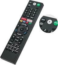 RMF-TX300U Replace Voice Remote Control with Mic fit for Sony 4K Smart LED TV HDTV Bravia XBR-43X800E XBR-49X800E XBR-55X800E XBR-55X806E XBR-65X850E 149331811 KDL-50W800C KDL-55W800C KDL-65W800C