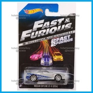 Hot Wheels Nissan Skyline GT-R (R34) HW 2014 Fast & Furious Official Movie Merchandise JDM Car keret