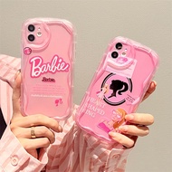 CK OPPO Reno 10 8t 7z 8z 6 4 pro A98 A94 A93 A79 A57 A55  A78 A71 A73 A58 A54 A38 A18 A17 A17K A16 A16S 5G clear aesthetic Barbie of Love Wave shockproof phone case NYGNC