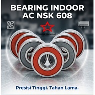 MERAH NSK 608 INDOOR AC BEARING RED GREY