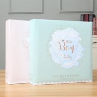 【on hand】4R/4X6 200 Pockets Photo Album 6 Inch Interstitial Family Children's Memory Book