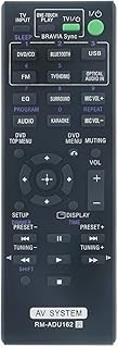 PERFASCIN RM-ADU162 Replace Remote Control Fit for Sony AV System DAV-DZ350 DAV-DZ650 HBD-DZ650 HBD-