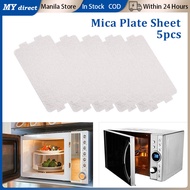 COD-5pcs Microwave Oven Mica Plate Sheet Replacement Media Microwave Oven Parts 117mm X 64mm Heat In