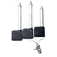 3 PCS New Upgrade Metal Arm Driving Servo Part RC Alloy Excavator Metal Arm Part For HUINA 592 RC Cr