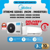 [Delivery Within 5 Days] Midea Air Conditioner (1HP) MSGD-09CRN8 / (1.5HP) MSGD-12CRN8 / (2HP) MSGD-