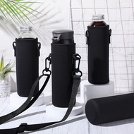 Thermal bottle sleeve portable capacity from 550ml to 1500ml, glass bottle sleeve accessory camping 