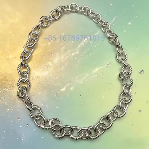 2026 New DY High-Quality Necklace Series French Retro Versatile Exquisite Elegant Niche Design Jewel