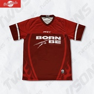 Vintage Itzy Born To Be Fanmade Kpop Edition Custom Full Printing Jersey T-Shirt