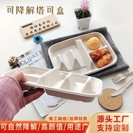 T Tray Packaging Box Tortilla Crispy American Tray Paper Pulp Disposable Degradable taco Lunch Box O