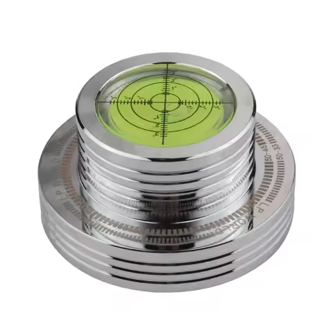 YYAUDIO 50Hz Alloy LP Vinyl Record Player Disc Turntable Stabilizer Level Aluminum Weight Clamp High