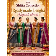 2026 AUG READYMADE LEHENGA CHOLI SET WITH DUPATTA | DEEPAVALI BOLLYWOOD INDIAN TRADITIONAL WEAR | PA