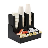 CUP HOLDER Storage Box Organizer Paper Cup 2 stage / 3 slots + 3 slots
