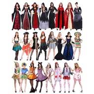 Halloween Costume for Adults - Cosplay as Witch, Vampire Girl, or Ghost Bride
