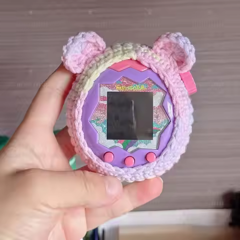 2025 New Kawaii Tamagotchi Paradise Protective Cover Color Yarn Cover Paradise Accessory Protective 