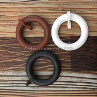 [HOT ITEM] Ring Kayu langsir/Cincin rod kayu langsir/gelang rod kayu langsir