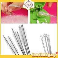 Nylon Straw Cleaners Brush Drinking Pipe Stainless Steel Glass