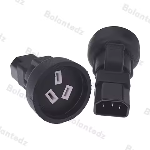 IEC320 C14 to Au Australia Female head power transfer head adapter conversion plug socket C14 to New