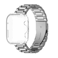 Vỏ TPU + Dây đeo bằng thép không gỉ cho đồng hồ Huawei Watch Fit 4 Pro Strap Bracelet Screen Protect