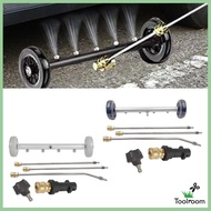 [Toolroom] Pressure Washer Undercarriage Cleaner Set Washer Attachments Under Car Cleaner for Sidewa