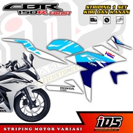 Striping CBR 150r Facelift Stiker Motor CBR FACELIFT Striping Cbr 150r Facelift HRC