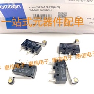 Japan Omron D2S-10L2D Micro Switch with Roller Stroke Limit Switch PCB Pin 10.1A