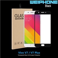 Tempered Glass Full Screen Protector For Vivo V7 / V7 Plus