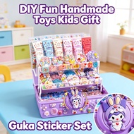 Chuck Goo Hand Box Set DIY Storage Sticker Card Goo Three-layer Goo Card