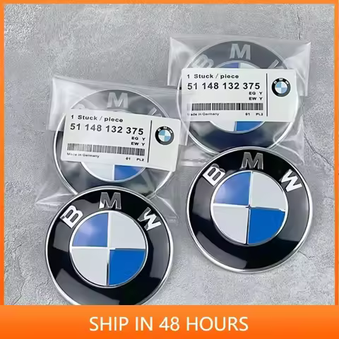 -68mm Floating Wheel Center Caps for BMW E90 E91 E92 E93 F30 F10 F11 F04 E84 E83 F25 E70 F15 E72 F16