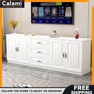 Calami TV Cabinet Simple Solid Wood Floor Storage TV Cabinet Console Living Room 140cm/160cm With Dr