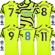 Arsenal Away Jersey 23/24 Football Kit Custom Name 2023 2024 Soccer Team Shirt