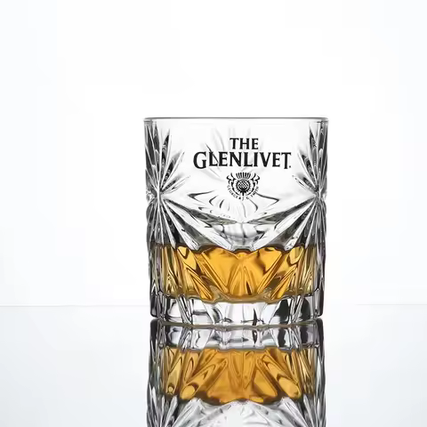 Transparent Glenlivet Whisky Glasses Scotch Ale Glasses Pre-loved Wine Glasses Bar Utensils