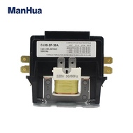 ManHua CJX9 2P 240V Penyentuh Untuk Penghawa Dingin Ac Contactor Lif Penyentuh Magnetik