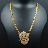 Impon Om Pendent Necklace 24inch | Impon Jewellery | Indian Jewellery | Rantai Emas