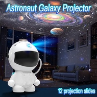 Astronaut Galaxy Projector - 12 Slide Modes - Planet Projector - Gift for Kids
