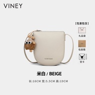 กระเป๋าสะพายข้างหนังสำหรับผู้หญิง Viney กระเป๋าคาดเอวขนาดเล็กแบบสะพายข้าง กระเป๋าใส่โทรศัพท์มือถือ ท