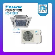 DAIKIN R32 1.0HP/1.5HP/2.0HP/2.5HP/3.0HP/4.0HP/5.0HP CEILING CASSETTE NON INVERTER FCC-A SERIES