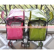 Parallel Seat Twin Baby Stroller Rain Cover/Twin Rain Cover of Baby Carriages